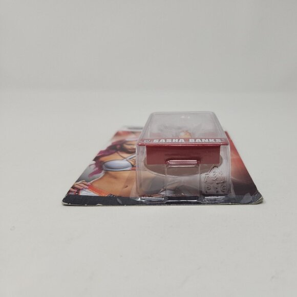 WWE Sasha Banks Nano Metalfigs Mini Figure 1.65" Jada Toys 2017 (n) - Picture 6 of 7